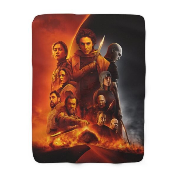 Sherpa Fleece Blanket DUNE