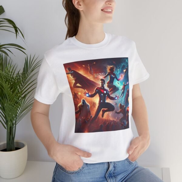 Unisex Jersey T-Shirt Marvel - Image 5