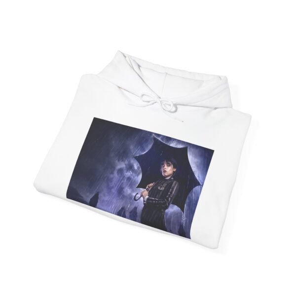 Wednesday – Nevermore Style Unisex Hooded Sweatshirt - Image 5