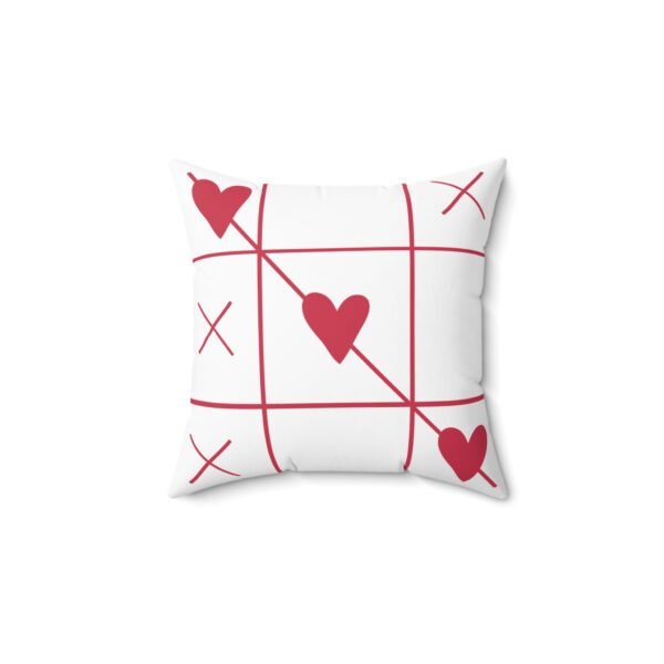 Spun Polyester Square Pillow LOVE