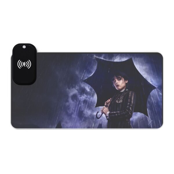 Wednesday LED Wireless Gaming  Mousepad