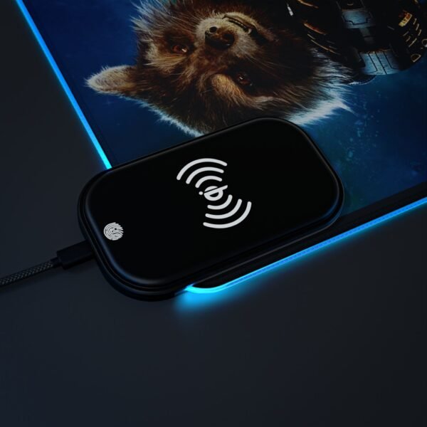 Rocket Guardians of the Galaxy LED Wireless Gaming Mousepad - Image 6
