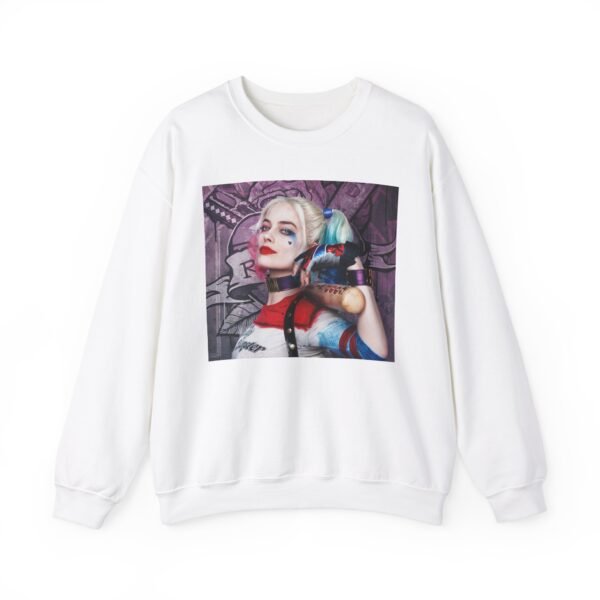 Harley Quinn – "Mischief in Style" Crewneck Sweatshirt Unisex
