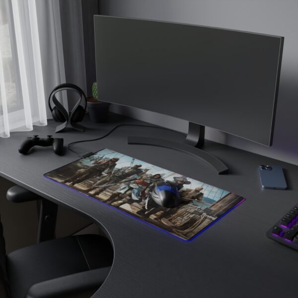 Assassin’s Creed LED Gaming Mousepad – Brotherhood Edition - Image 6