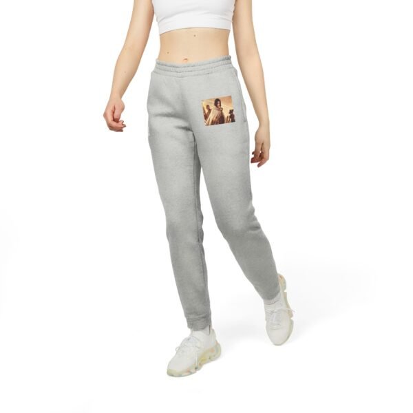 Adidas Rebel Moon Unisex Fleece Joggers - Image 3
