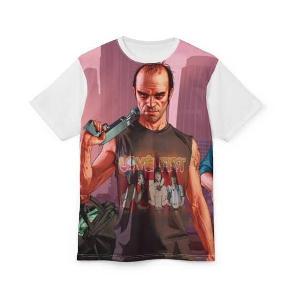 Unisex Cut & Sew Tee GTA - Image 2