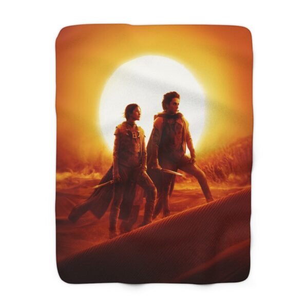 Sherpa Fleece Blanket DUNE