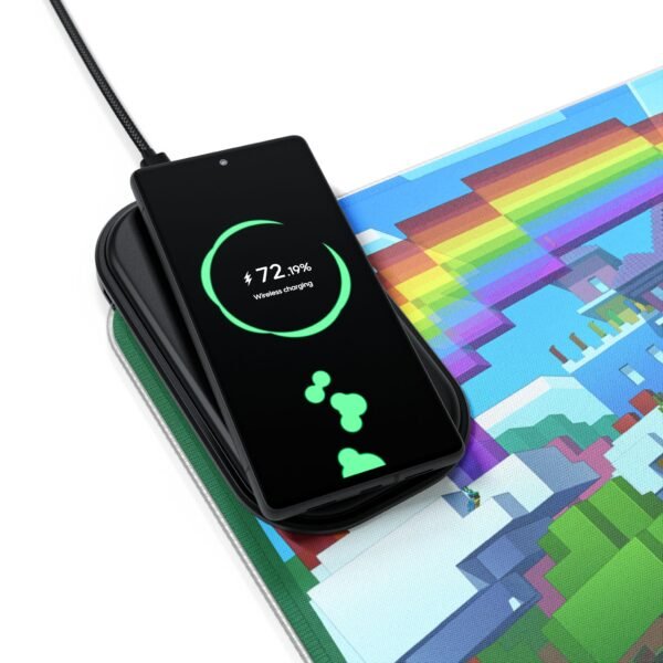 Minecraft LED Wireless Gaming Mousepad - Image 5