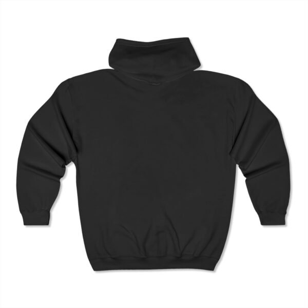 Unisex Full Zip Hooded Sweatshirt - Image 2