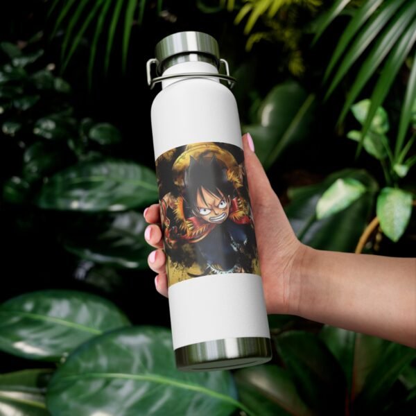 Copper Vacuum Insulated Bottle, 22oz Luffy One Piece - Image 7