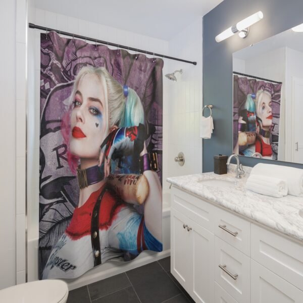 Shower Curtains Harley Quinn - Image 3