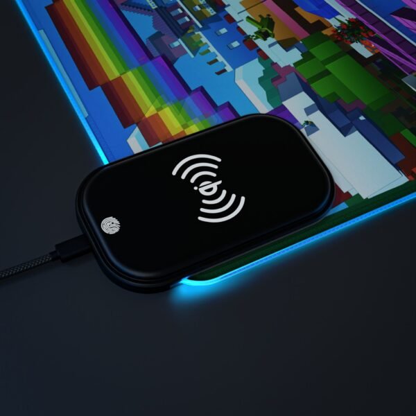 Minecraft LED Wireless Gaming Mousepad - Image 6