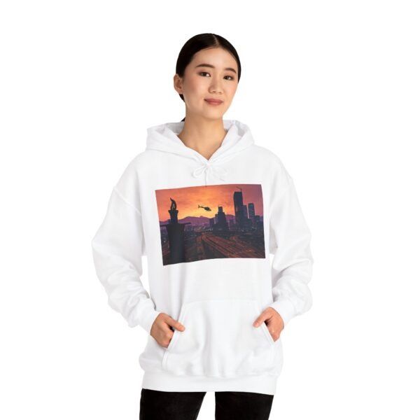 GTA – Los Santos Life Unisex  Hooded Sweatshirt - Image 6