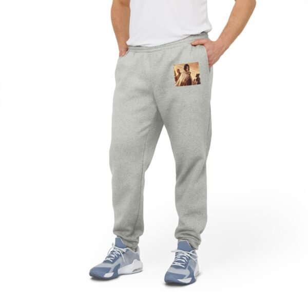 Adidas Rebel Moon Unisex Fleece Joggers - Image 4